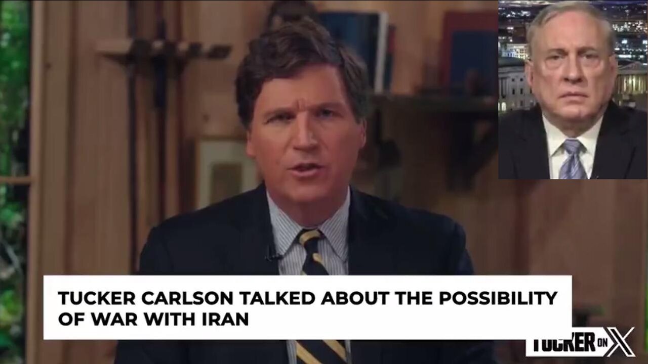 Tucker on X: Talk w/ CoLonel Douglas Macgregor: "Looks Like We Are Going to War with Iran. Are We Ready?"