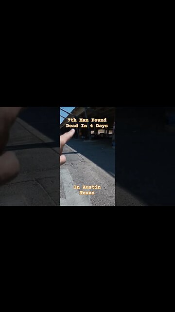 7th Death in 4 Days in Austin Texas #homeless #homelessness #drugaddiction