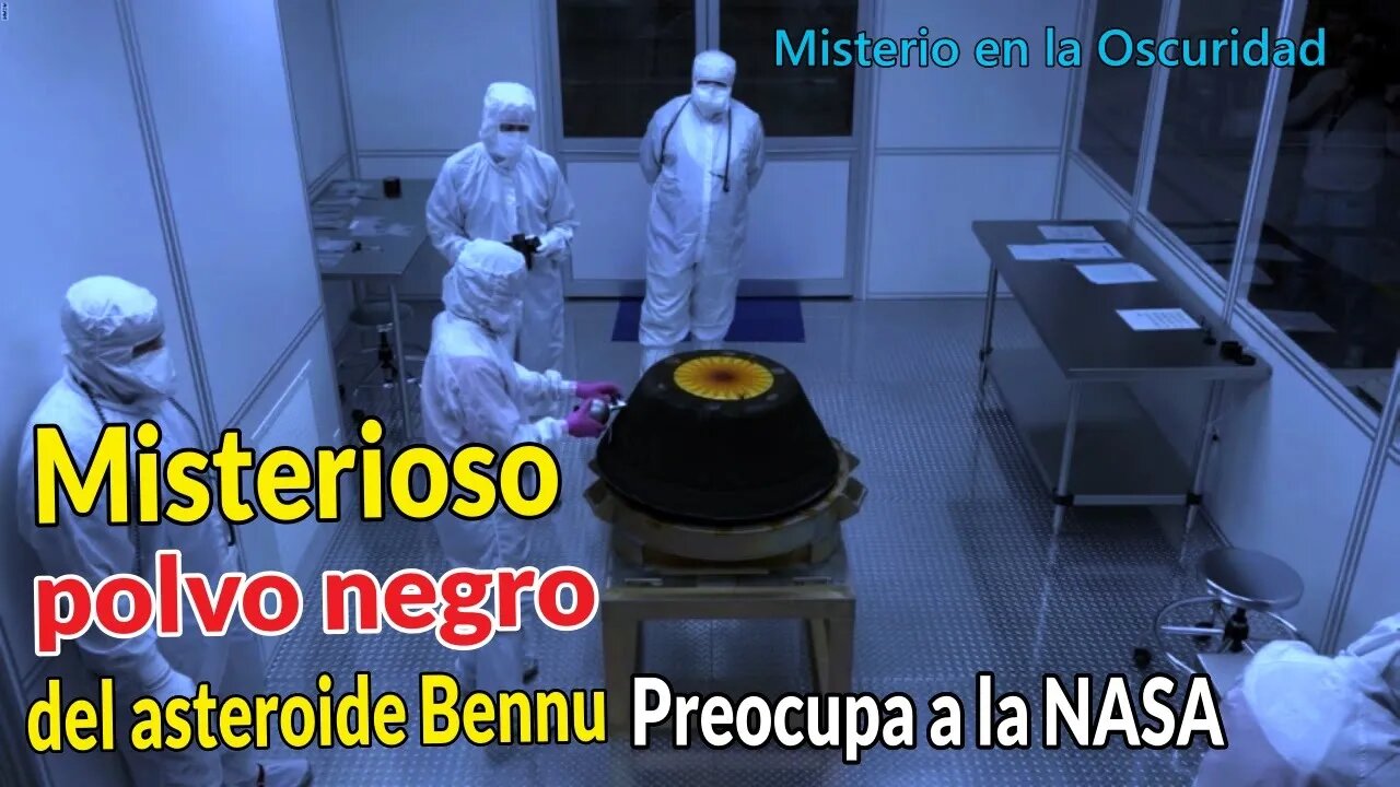 Misterioso polvo negro en muestras del asteroide Bennu preocupó a los científicos de la NASA