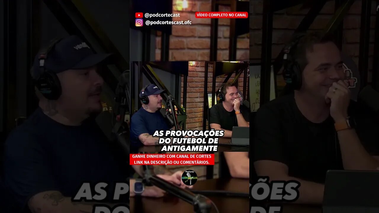 AS PROVOCAÇÕES NO FUTEBOL #shorts #alexandrefrota #vasco #flamengo #futebol
