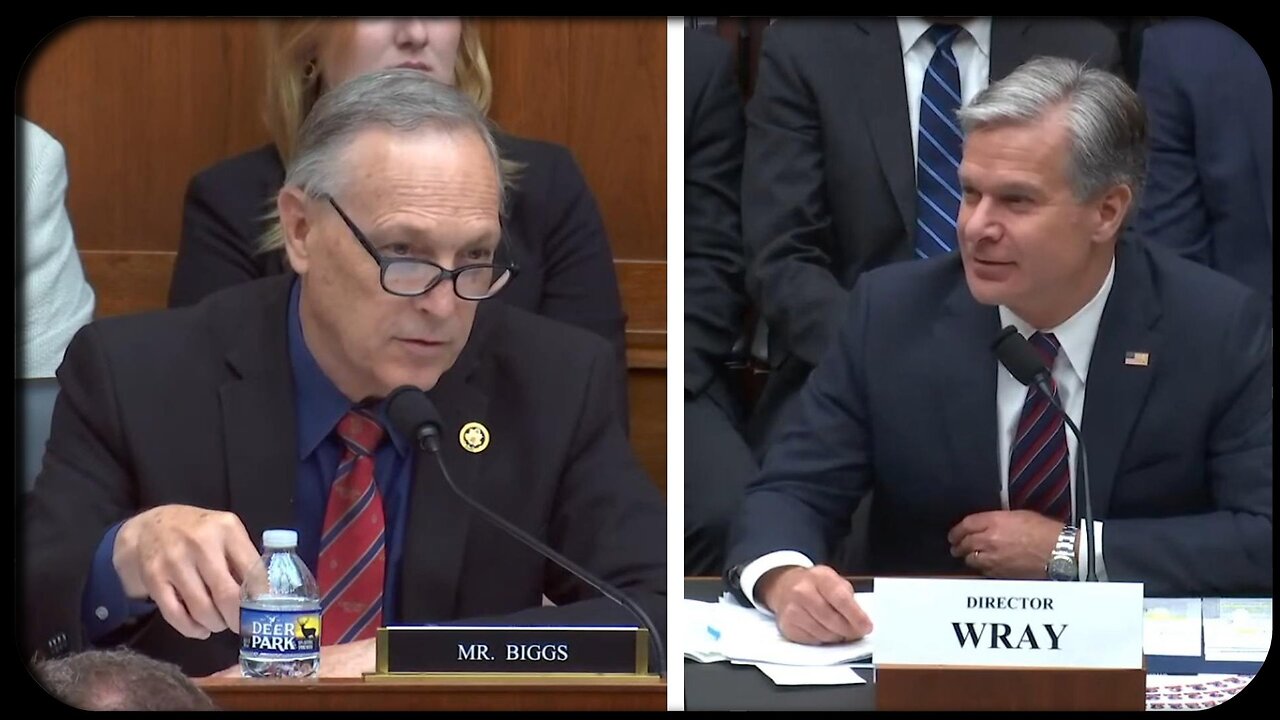 Rep. Biggs grills FBI boss on Trump assassination attempt * July 22, 2024