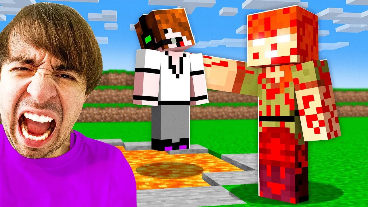 I Trolled Him As BLOOD ALEX in Minecraft!