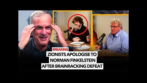 Norman Finkelstein Just Defeated Two Zionists With These 3 Words (Watch Before Its Removed)!