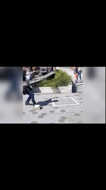 Pro-Abortion Protesters Play Soccer with a Bible