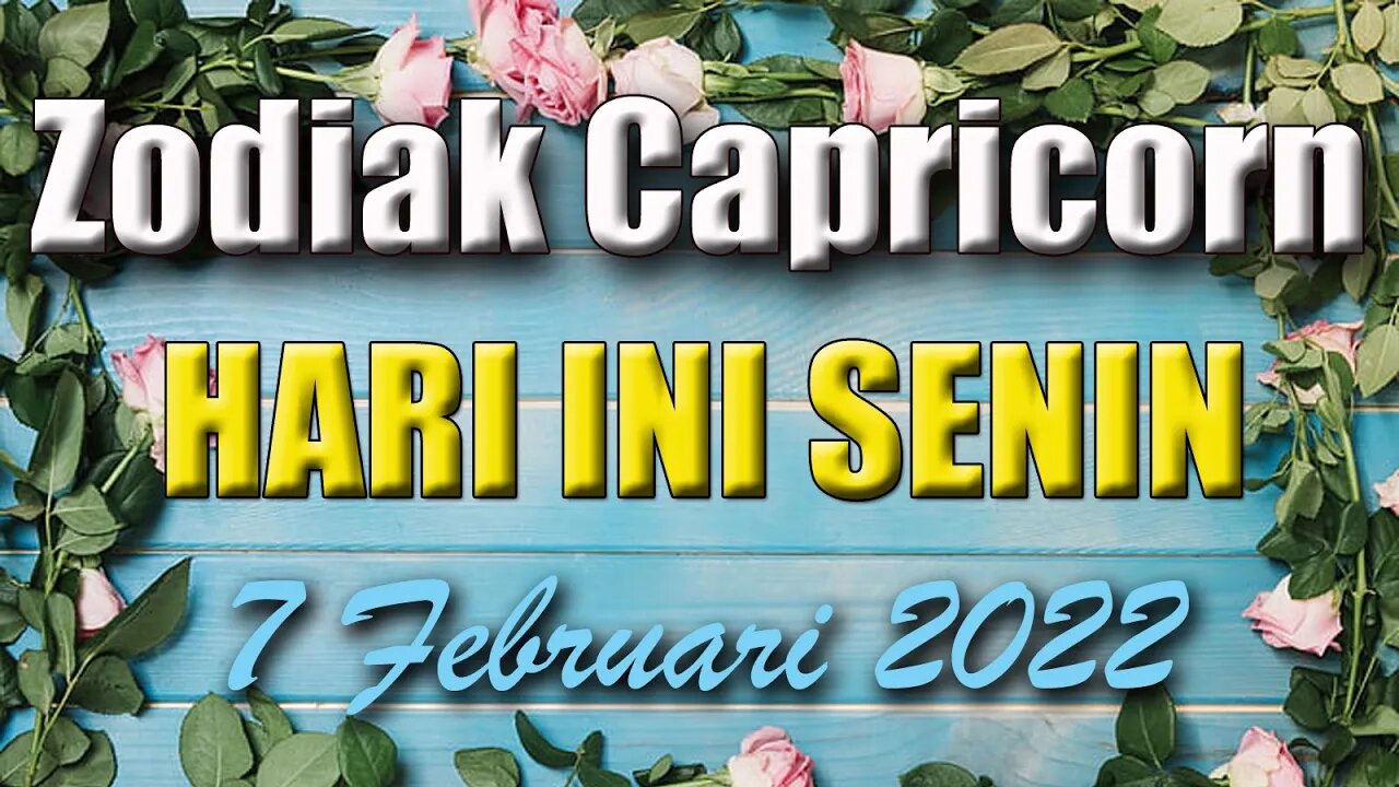 Ramalan Zodiak Capricorn Hari Ini Senin 7 Februari 2022 Asmara Karir Usaha Bisnis Kamu!