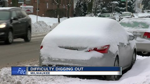 Difficulty digging out your car