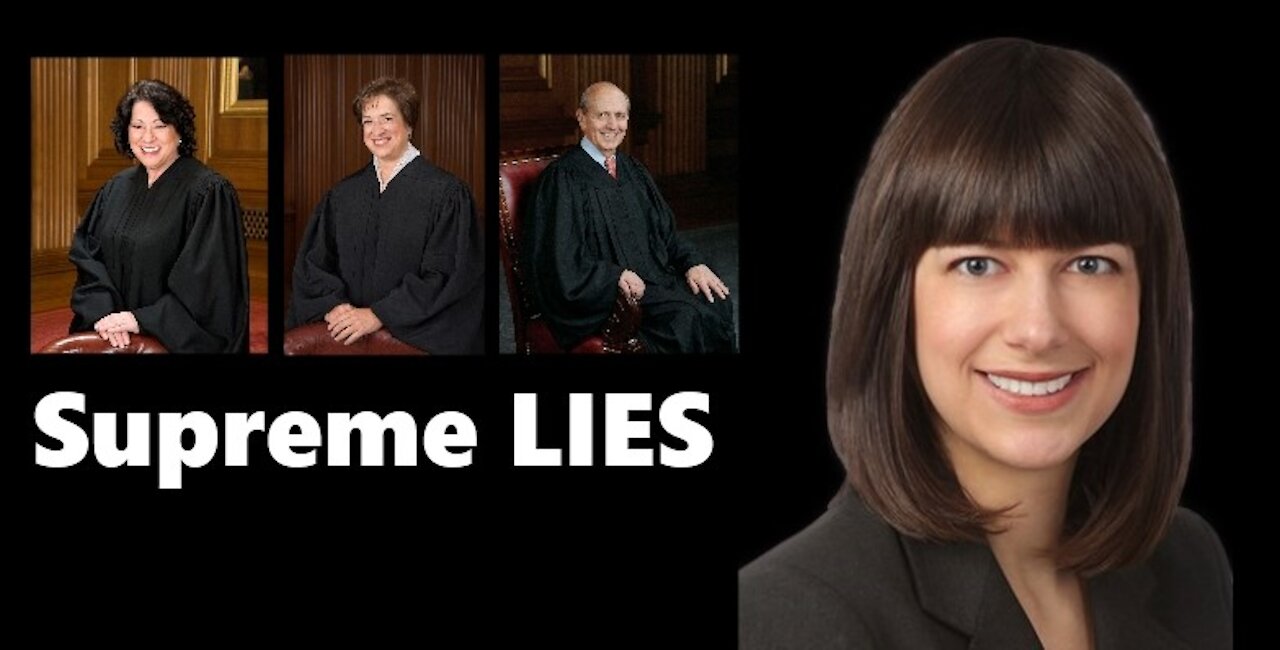 SCOTUS Justices LIE About Covid