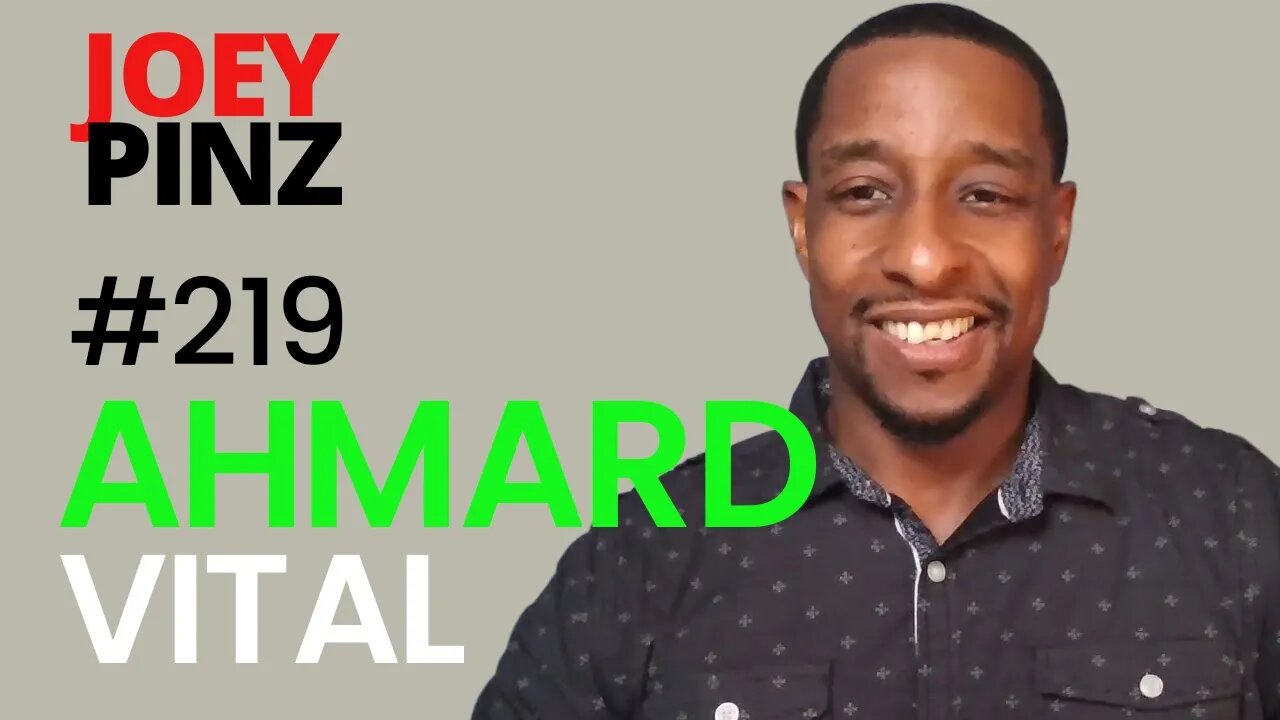 #219 Ahmard Vital: Athlete to Author to Youth Mentor| Joey Pinz Discipline Conversations