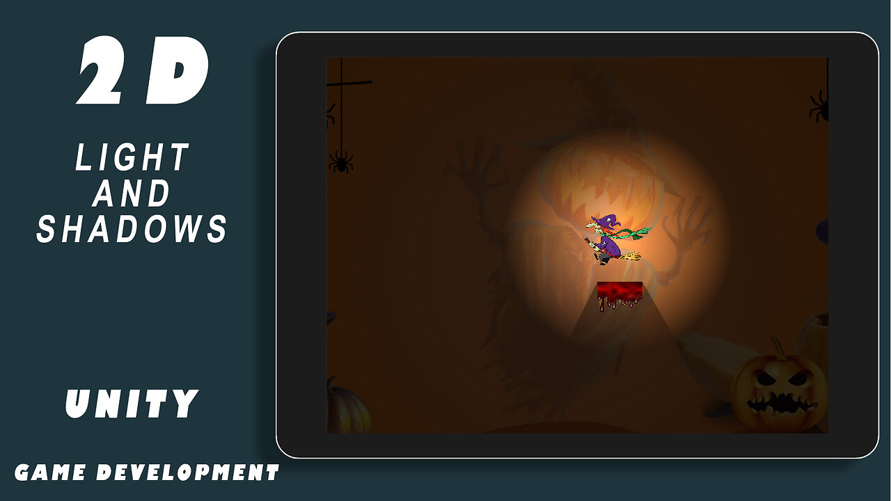 Unity 2D Lights and Shadows - 2D Licht und Schatten in Unity erstellen mit der URP