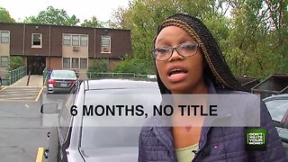 Help! Used car has no title