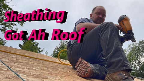Sheathing The Roof & Gable
