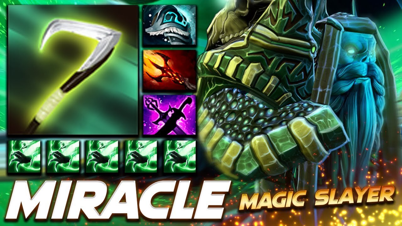 Dota 2 : Miracle Necrophos Magic Slayer - win - full Gameplay [Watch & Learn]