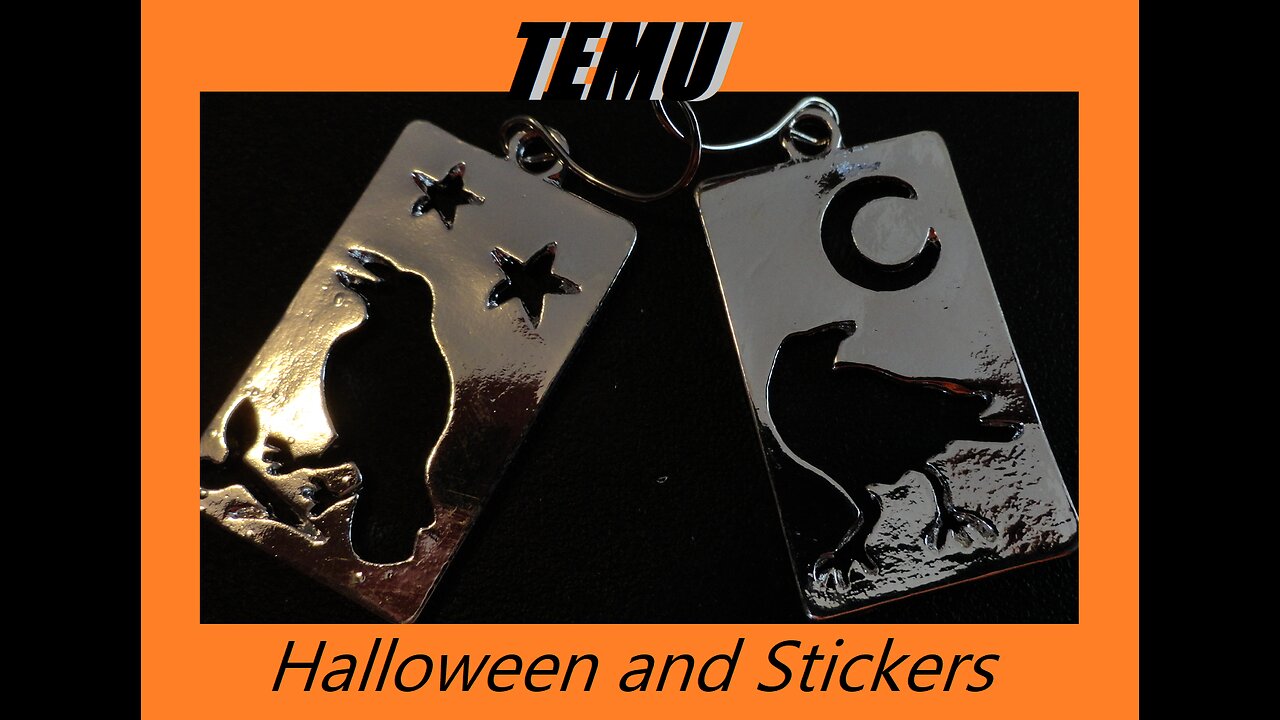 TEMU Halloween and stickers