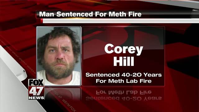 Jackson man gets prison time for meth lab