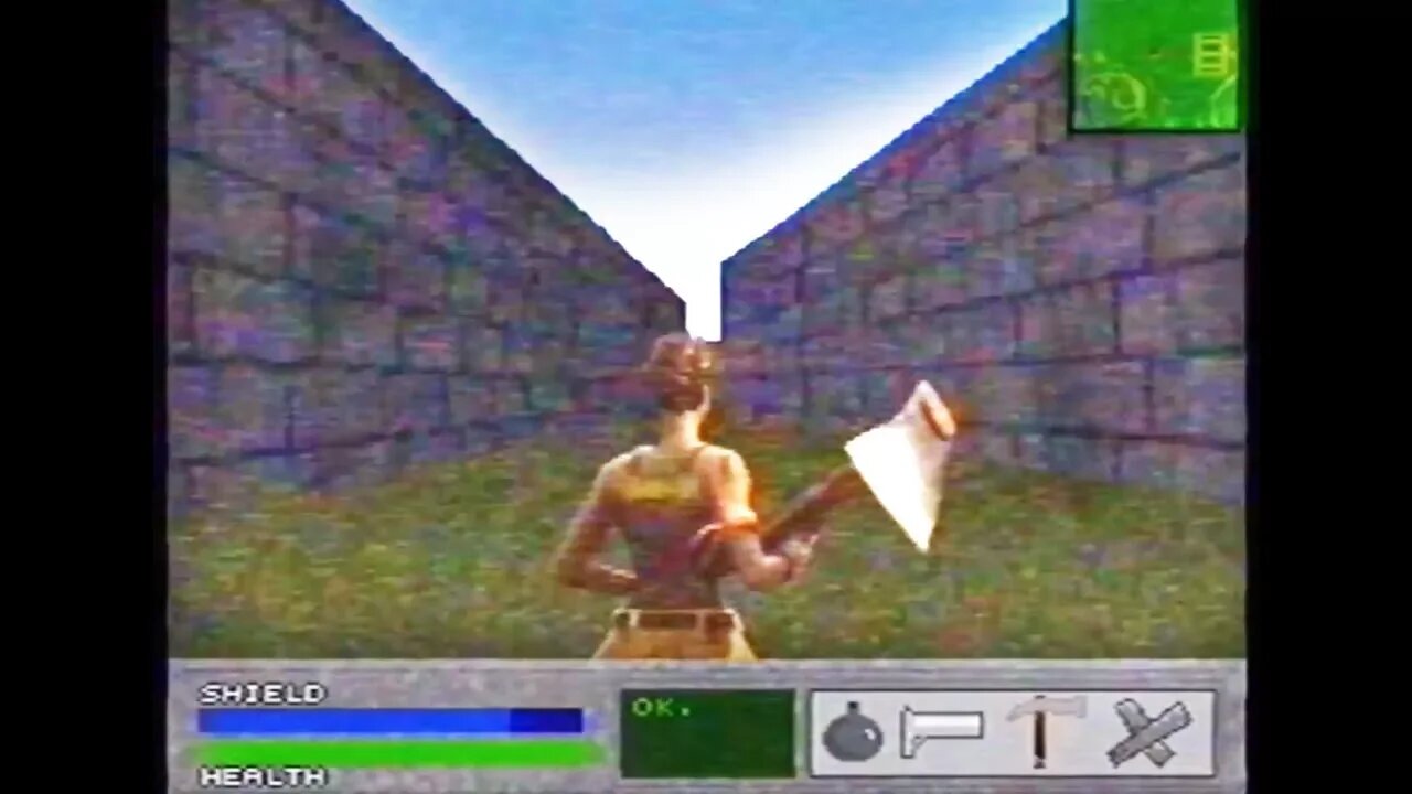 Playing Fortnite Battle Royale In The '90s