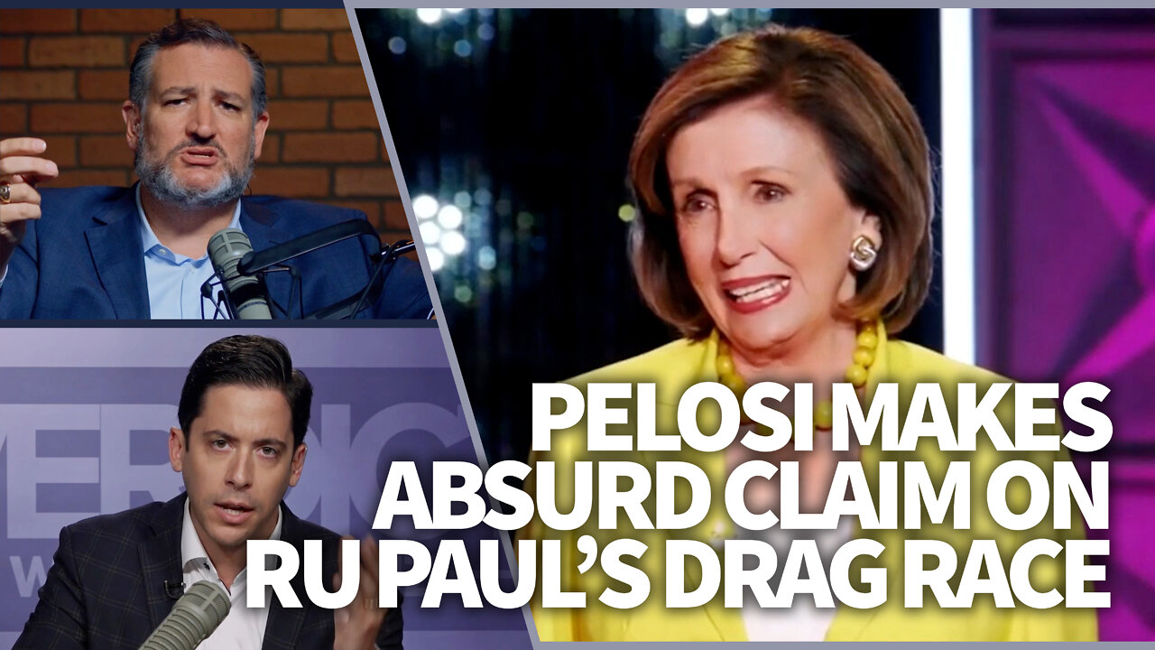 Pelosi makes ABSURD claim on Ru Paul’s Drag Race