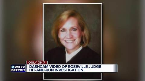 Dash-camera recording show how police responded to alleged hit & run judge