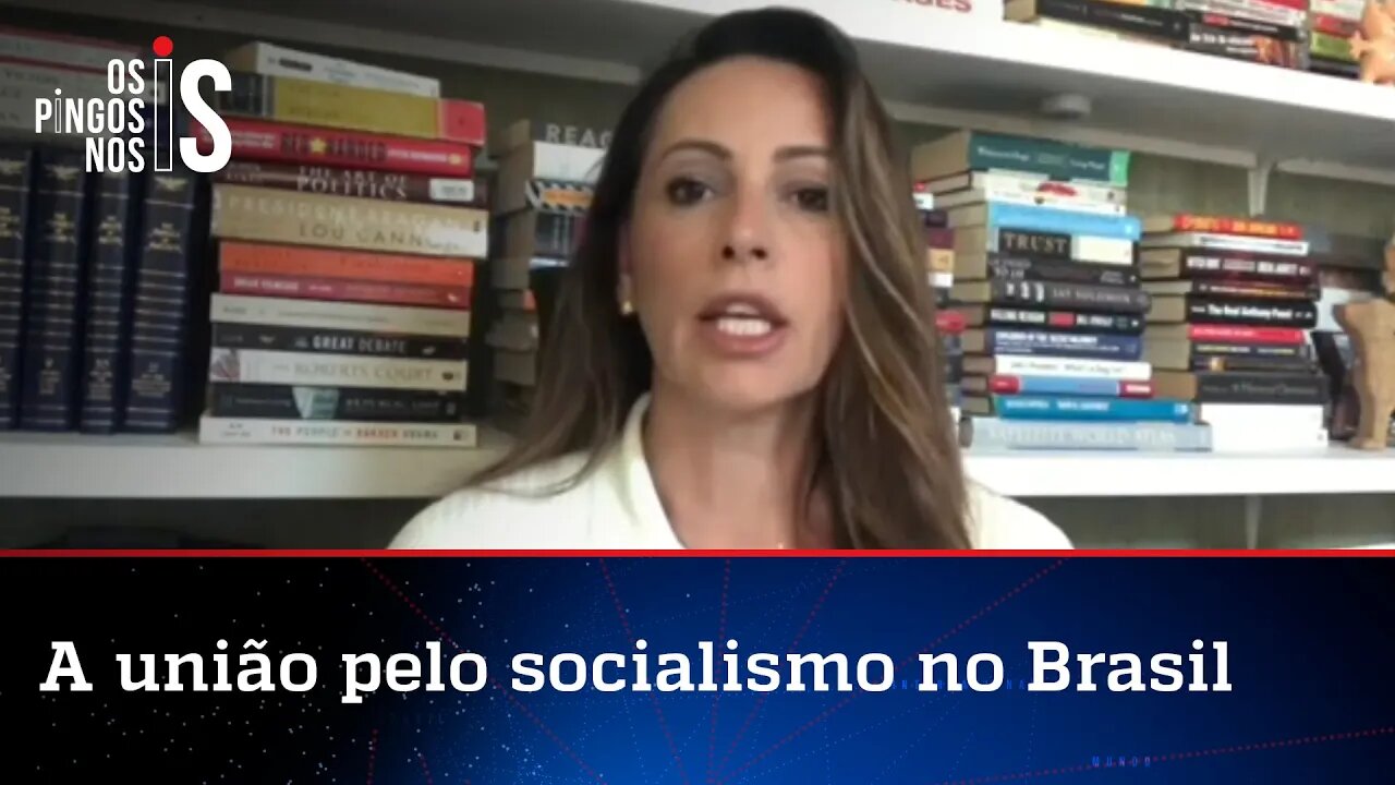 Ana Paula Henkel: Lula e Alckmin querem o Brasil de vermelho