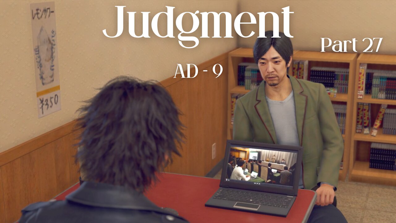 Judgment Playthrough Part 27 : AD - 9