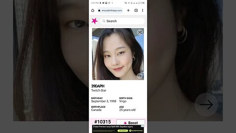 HAPPY 25 BIRTHDAY 39DAPH Twitch Star