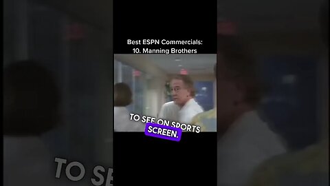 Best ESPN Commercial EVER? #shorts