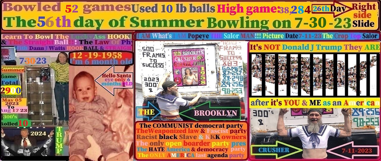 2900 games bowled become a better Straight/Hook ball bowler #179 with the Brooklyn Crusher 7-30-23