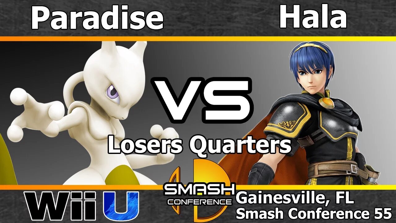 Paradise (Peach & Mewtwo) vs. Hala (Marth) - Losers Quarters - SC55