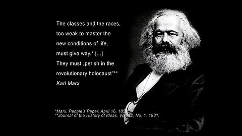 Marx, primeiro genocida