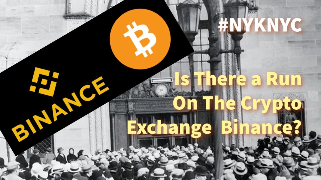 Is There a Run On The Crypto Exchange Binance?