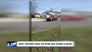 Many teachers going the extra mile during closure