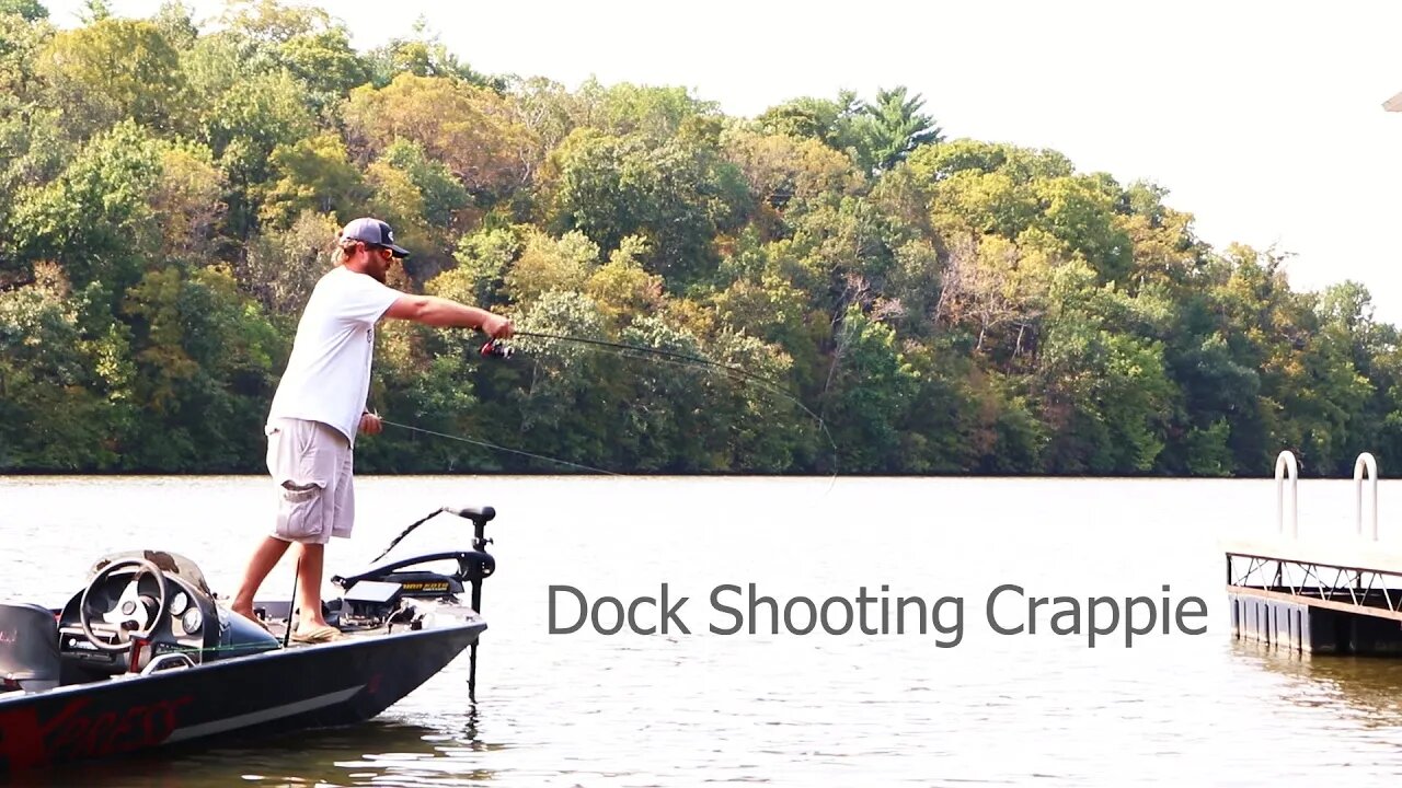 Dock Shooting Crappie on Lake of the Ozarks