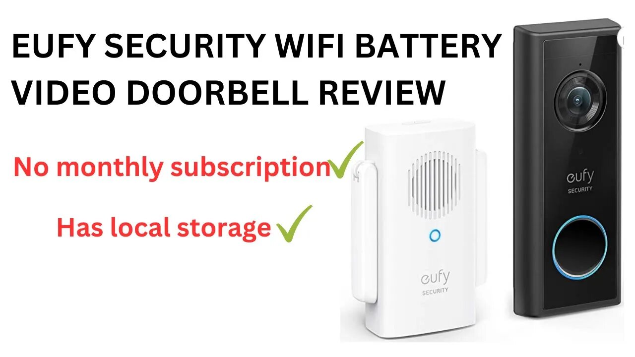 Eufy WiFi Video Doorbell Review