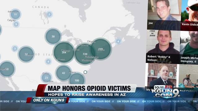 New mapping technology helping families of opioid victims