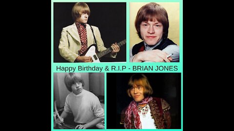 The Rolling Stones - "Dandelion" (1967) Brian Jones February 28,1942 - July 3,1969