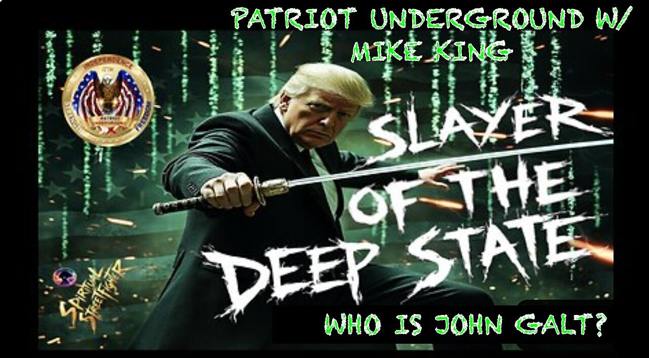 PATRIOT UNDERGROUND W_ MIKE KING. DAMASCUS HAS FALLEN, DON_T WORRY IT ALL PART OF THE PLAN. SGANON