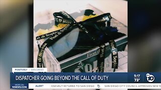 San Diego dispatcher going beyond the call of duty