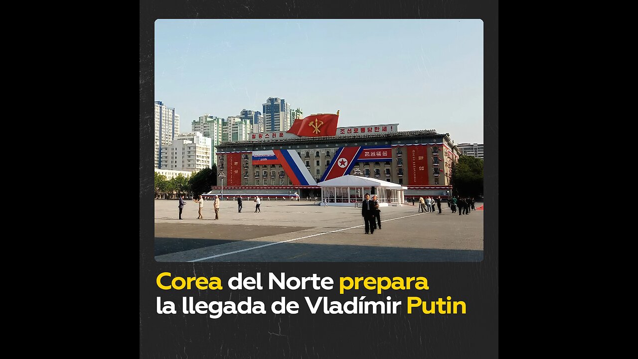 Pionyang se prepara para la llegada de Vladímir Putin