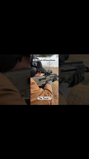 The ultimate 308 powerhouse the Tavor 7. Bullpups for life!