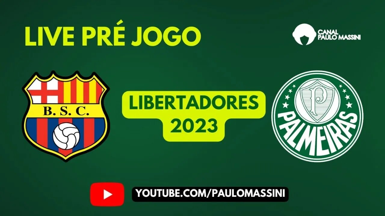 PRÉ-JOGO BARCELONA X PALMEIRAS AO VIVO! #LIBERTADORES