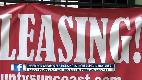 Group pushes for more Tampa Bay affordable housing