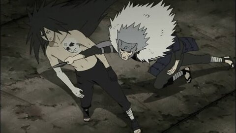 Madara vs tobirama, Madara kills Naruto and Sasuke, English Dubbed