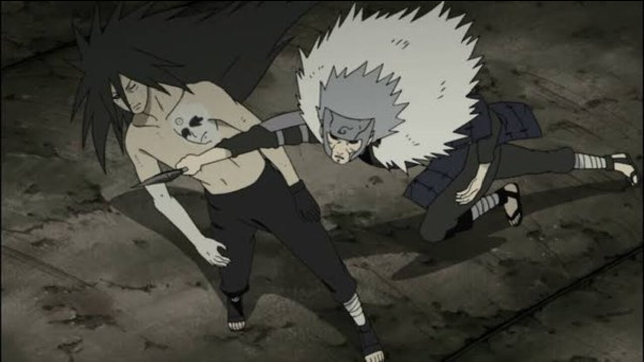 Madara vs tobirama, Madara kills Naruto and Sasuke, English Dubbed
