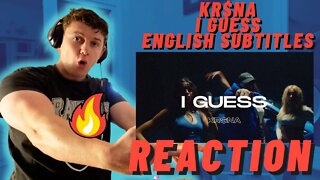 KR$NA - I Guess ENGLISH SUBTITLES | Official Music Video ((IRISH MAN REACTION!!))