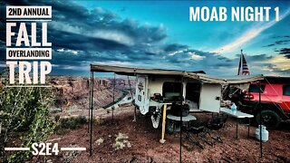 2nd annual fall overlanding trip Moab night 1 S2E4