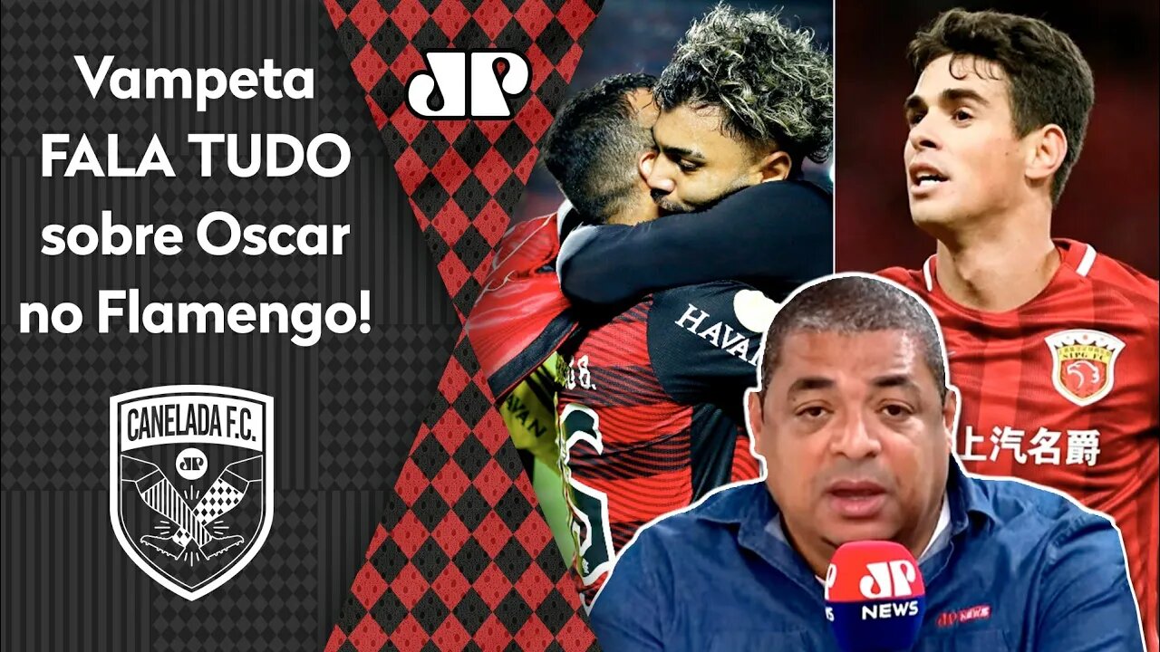 "EU VOU TE FALAR! Quando o Oscar BOTAR A CAMISA do Flamengo...." Vampeta DÁ AULA após 2x0 no SPFC!