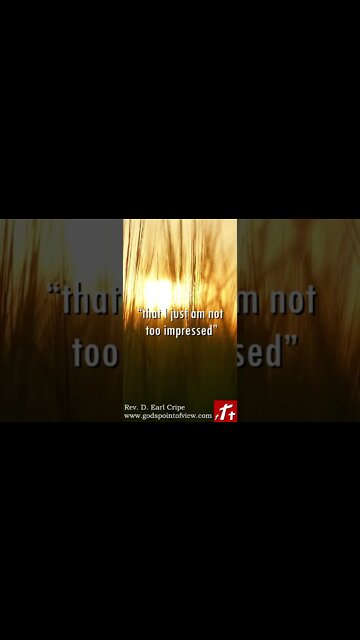 Dr. Ironside's Bible Study | God's Point of View (Short #21)