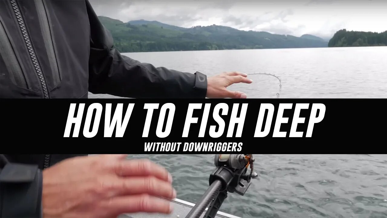 In DEPTH How To Fish For Kokanee & Trout DEEP Without Downriggers.