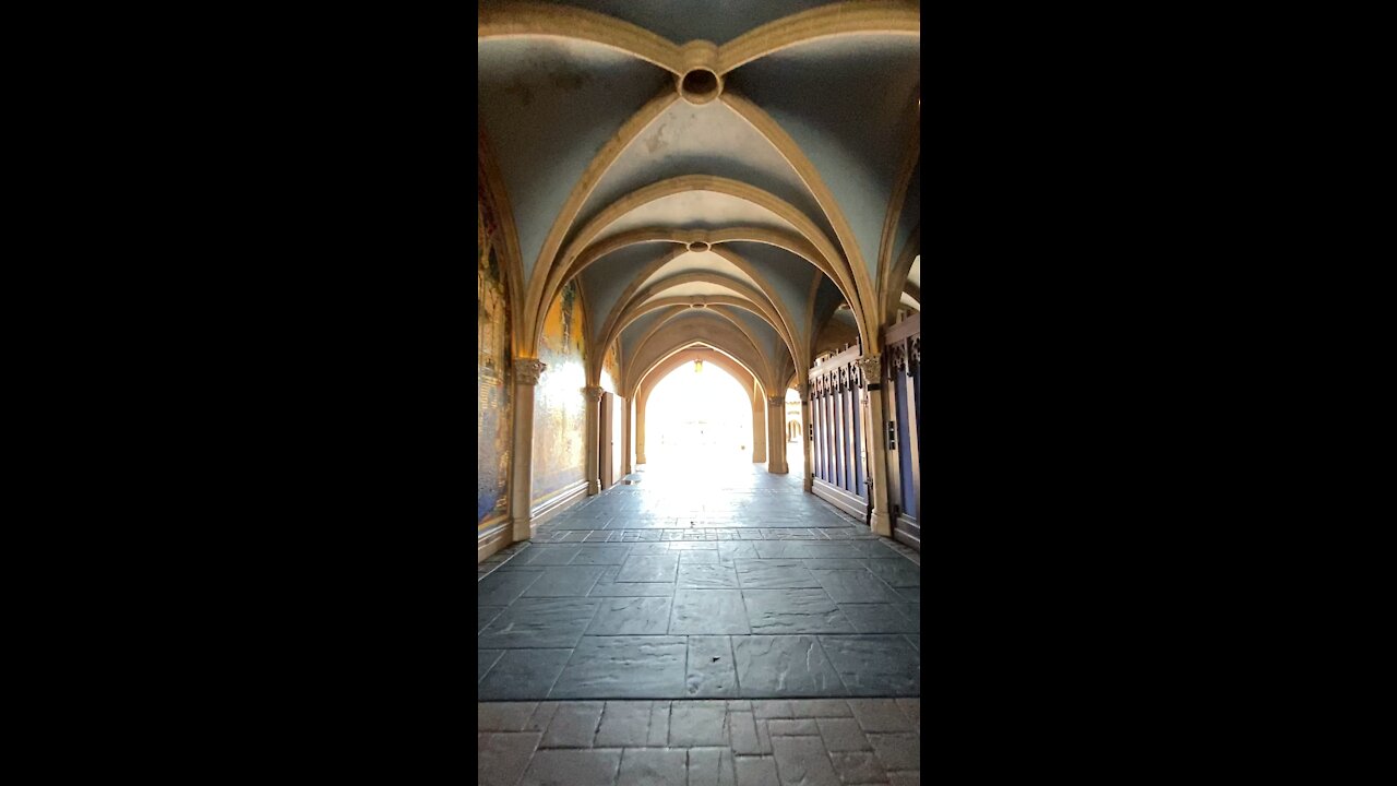 Walking through Cinderella Castle!