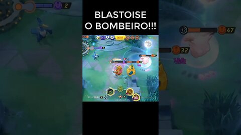 CHAMA O BOMBEIRO 😎😎🤣🤣POKÉMON UNITE #shorts