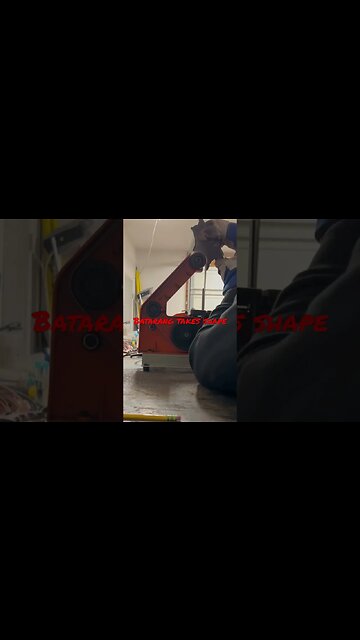 Batarang takes shape…… #montana #blacksmith #forge #workshop #howto #metalwork #weapons